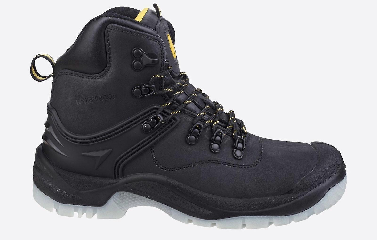 Amblers FS198 Leather Safety Boots Black