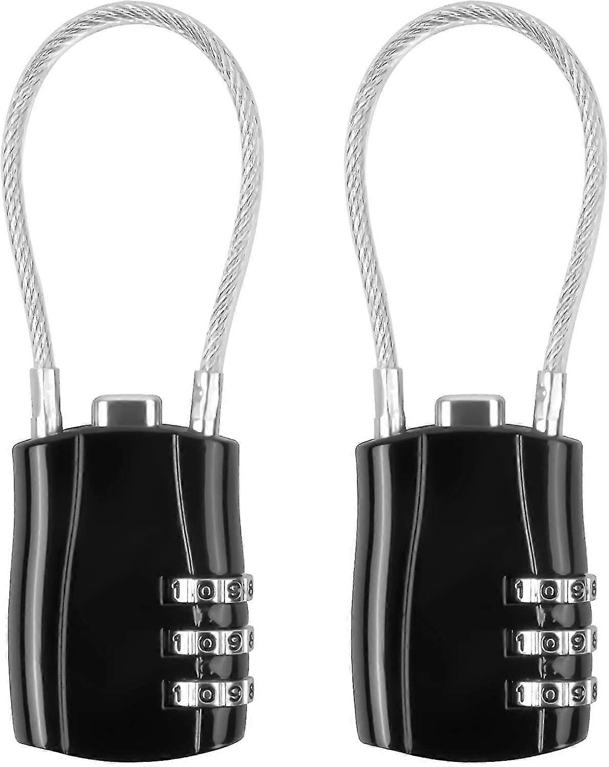 南京錠、2ピーススーツケース南京錠、コンビネーション南京錠、荷物ロック、南京錠コードF8103