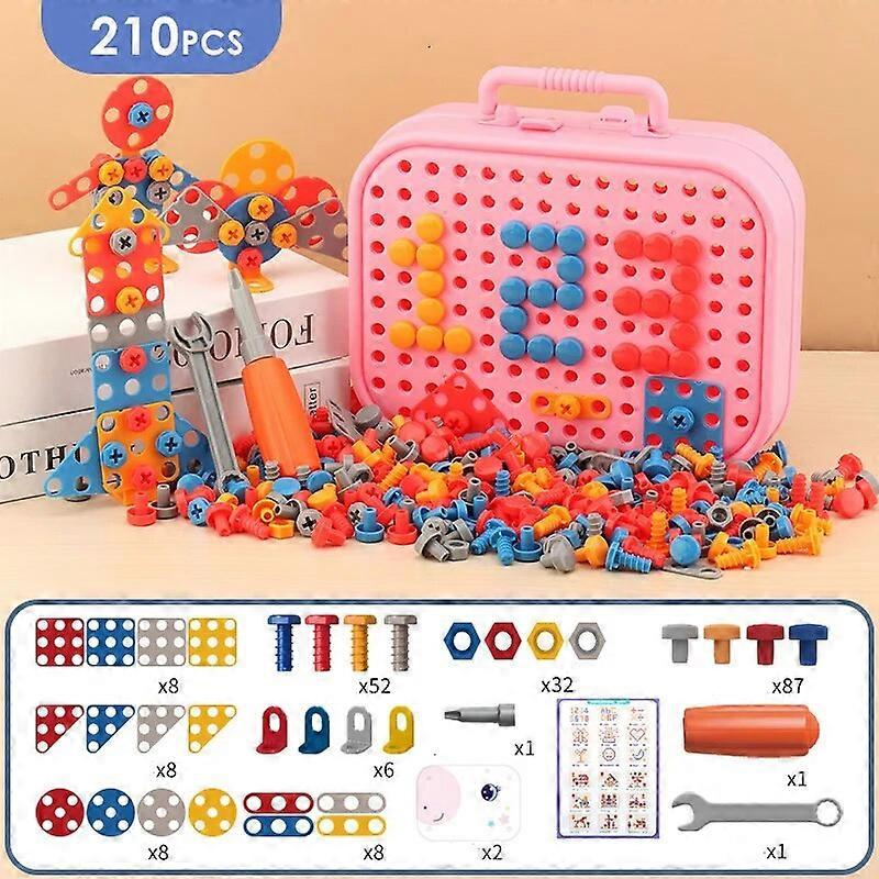 Children's DIY Screws Nut Hand Disassembly And Assembly Toy Pretend ...