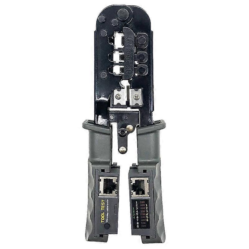 RJ45 Crimper Network Lan Cable Tester Cutting Tool for Cat7 Cat6 Cat5 RJ11 RJ12 RJ45 Crimper Metal