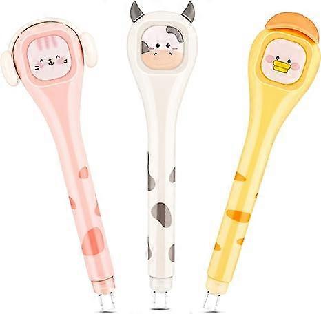 White Correction with Pen, Cute Fast Drying Japanese White Pen with Easy to Use Kawaii Pen Shape Applicator for School Home Office Student Kids Instan