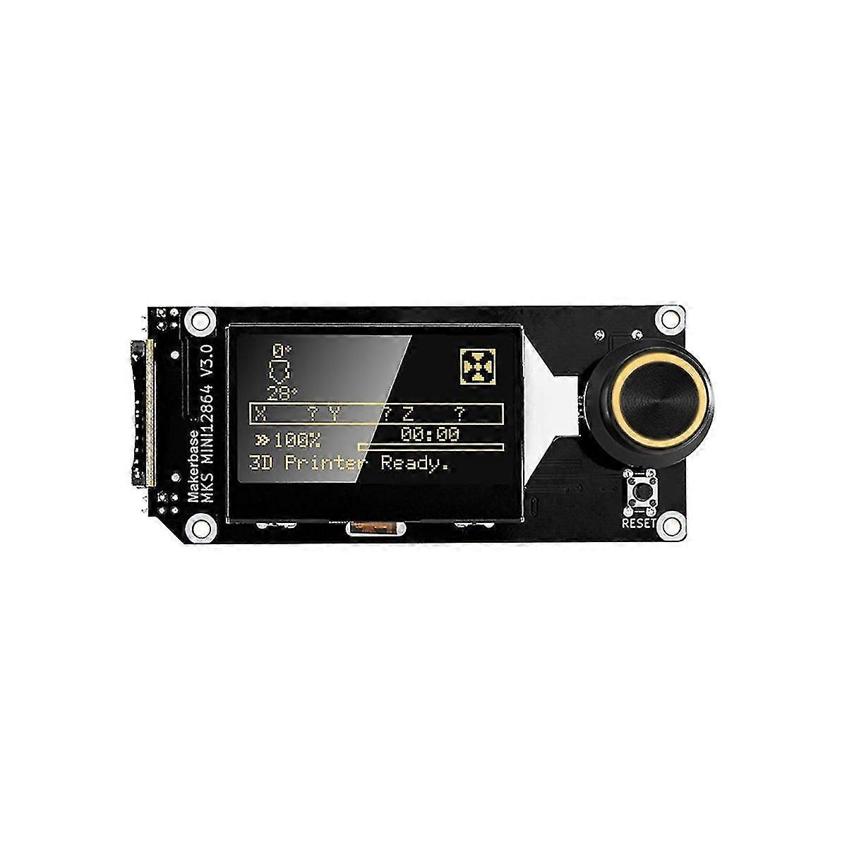 Pour Mks Mini12864 V3 Insert Sd Card Front Lcd Smart Display Screen 3D Printer Parts Mks Skr Voron M