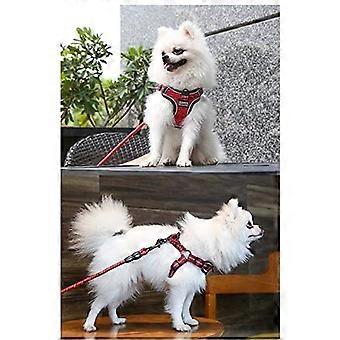 Reflective Adjustable Harness Breathable Soft Dog Vest No Leash, Ideal For Training