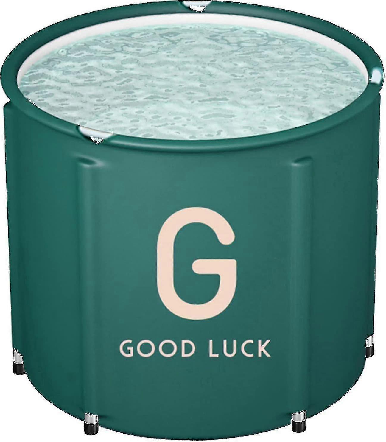 حوض استحمام محمول قابل للطي قائم بذاته حوض استحمام للبالغين ، حوض سبا للحمام