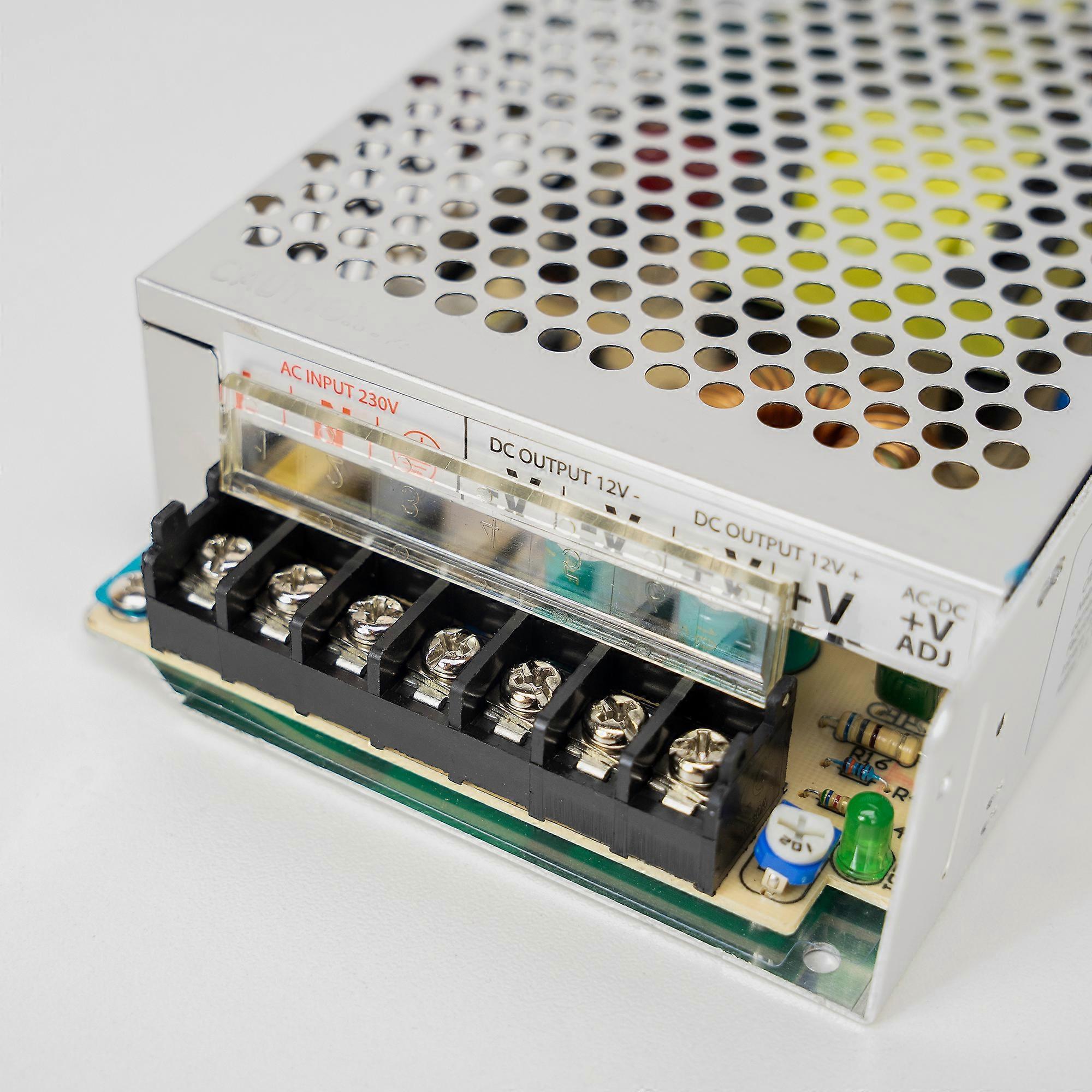 Stabilized switching voltage source PNI ST10A 230V to 12V 10A stabilized for surveillance systems