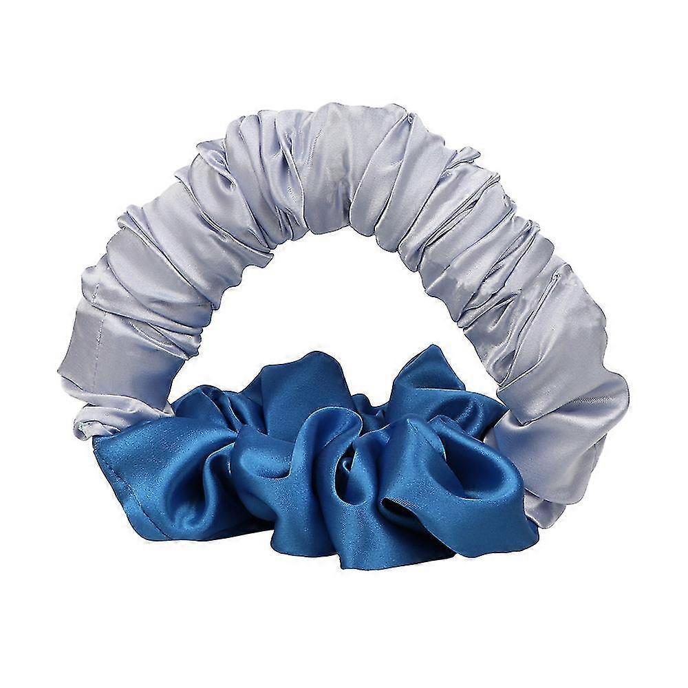 Heatless Curl Scrunchie Spací vlasová kravata Satin Elastic Bun Doplňky Vlasová kulma