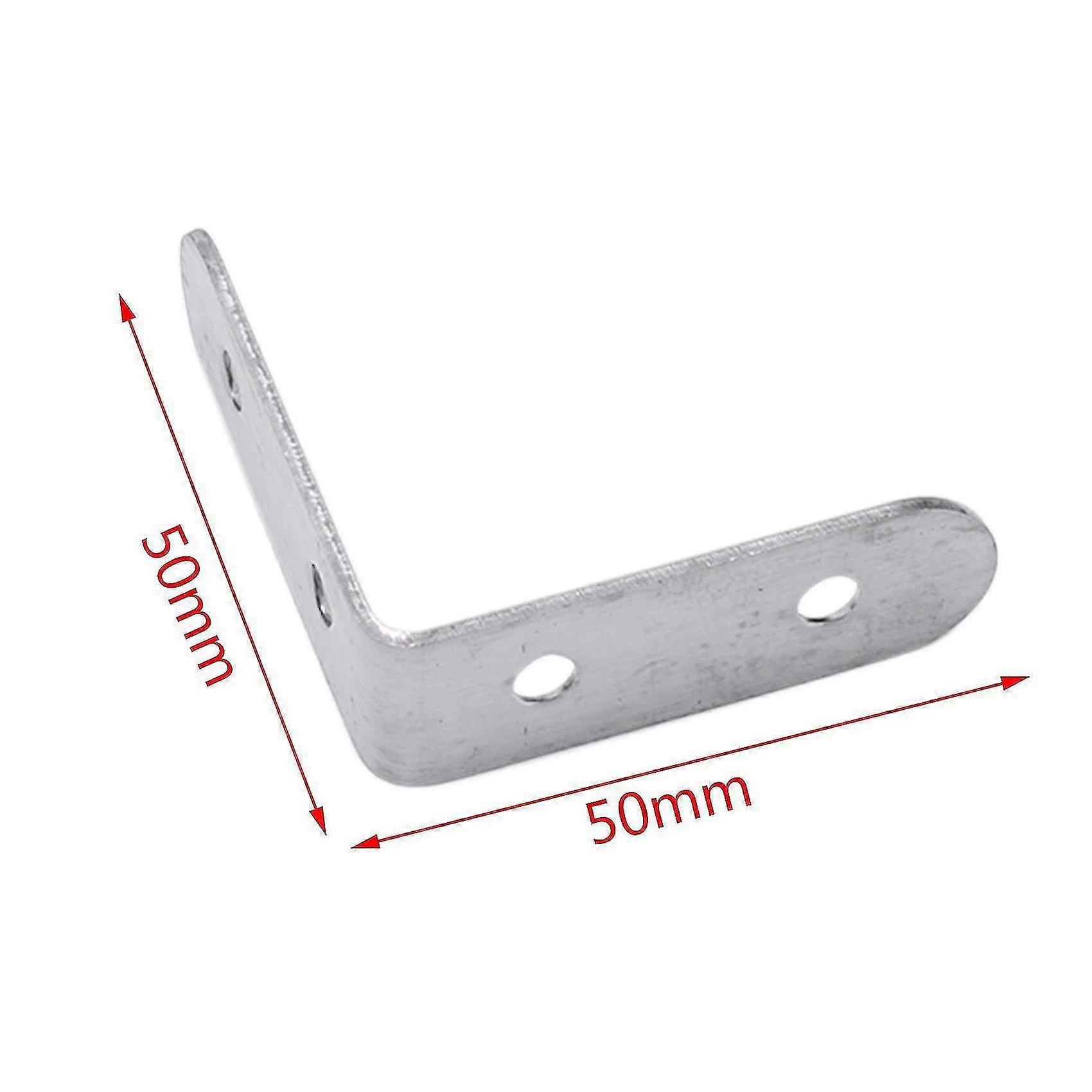 Compatible With10 X Stainless Steel Shelf Support Corner Brace Angle Bracket 50x50mm