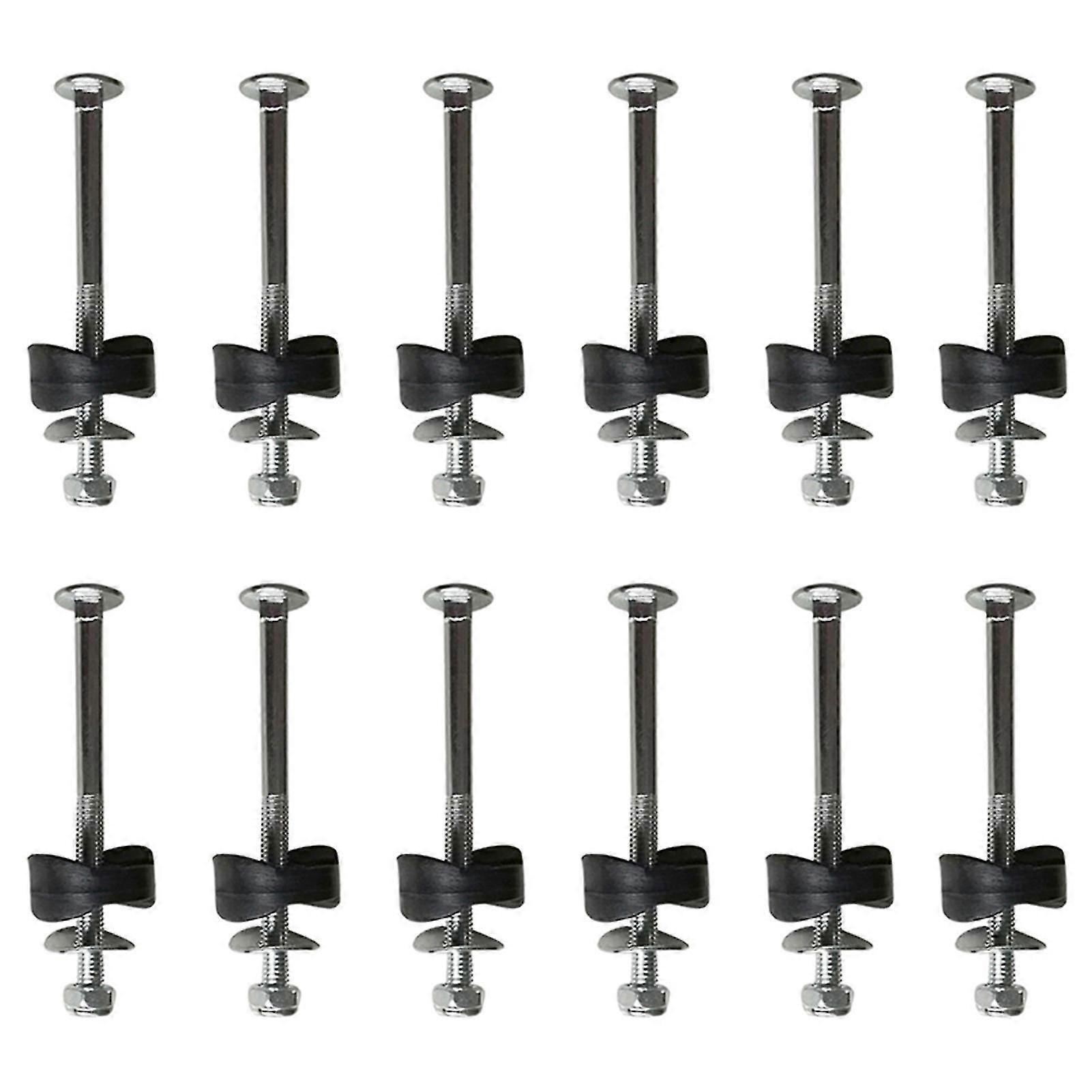 12pcs Black Trampoline Enclosure Pole Gap Spacers Metal Trampoline Part for Fixing the Trampoline