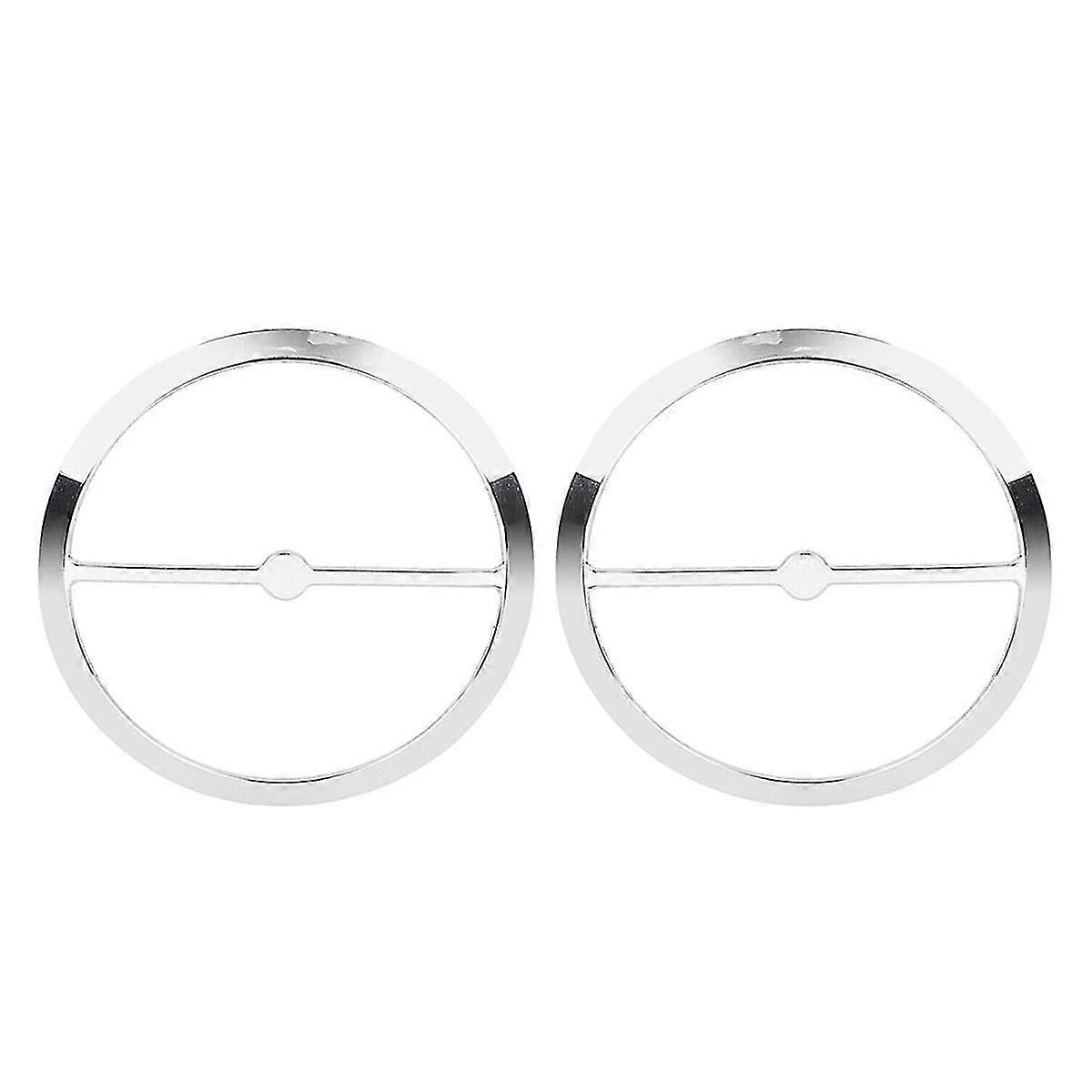 Chrome Speaker Trim Rings Grill Cover for Glide Ultra FLHTCUTG 2014+