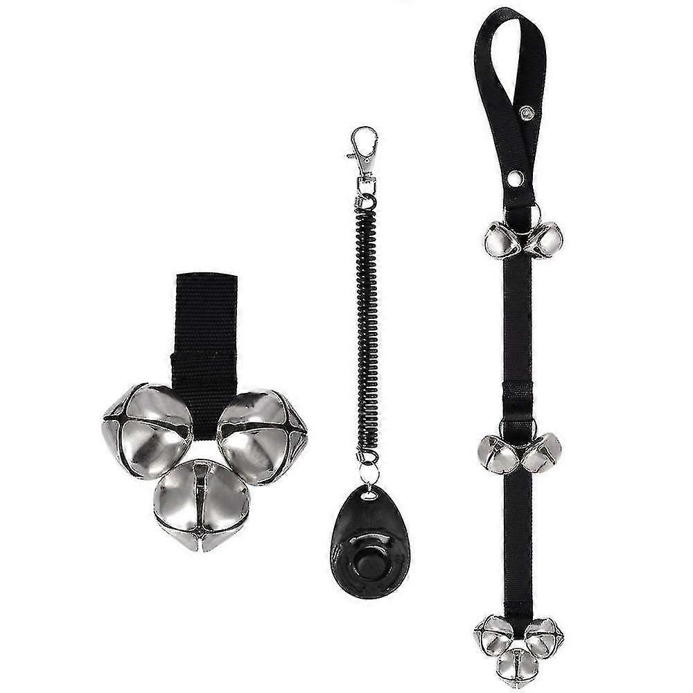 7 Count Bells Adjustable Dog Doorbells For Dog Training & Training Clicker