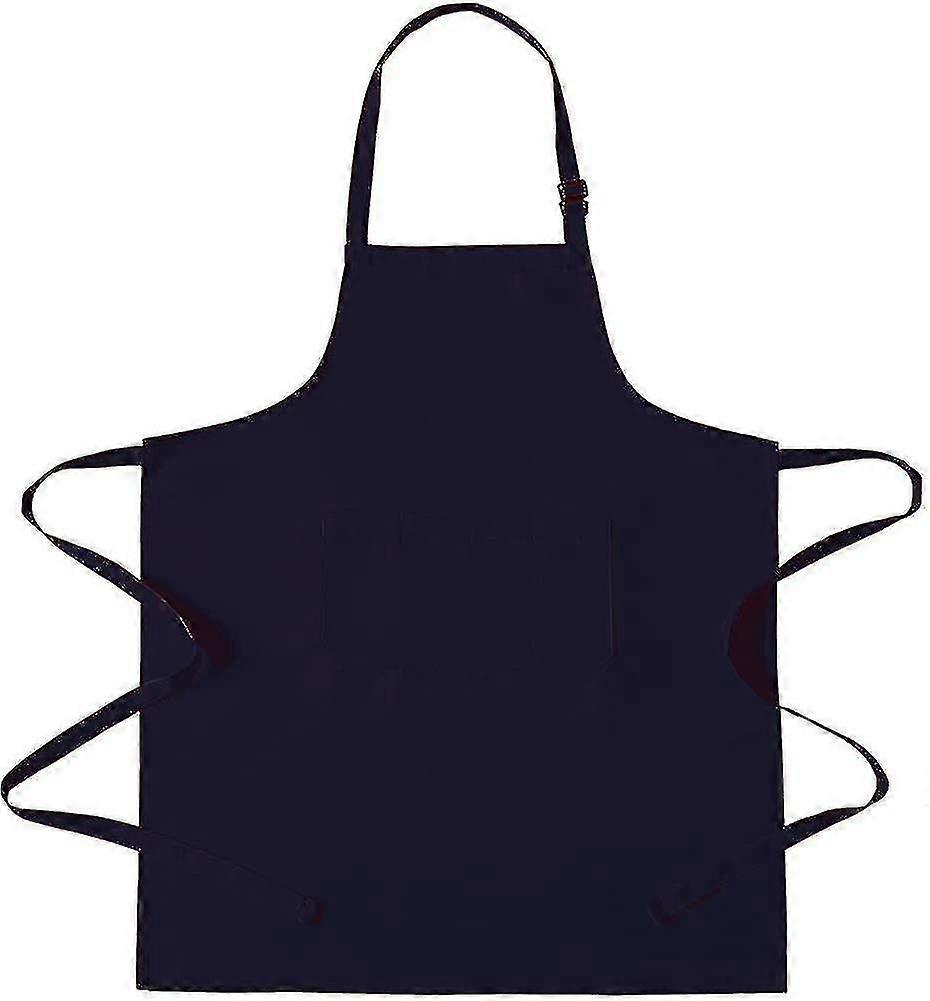 Adjustable Waterproof Bib Apron With 3 Pockets, Kitchen & Grilling Bbq Gifts For