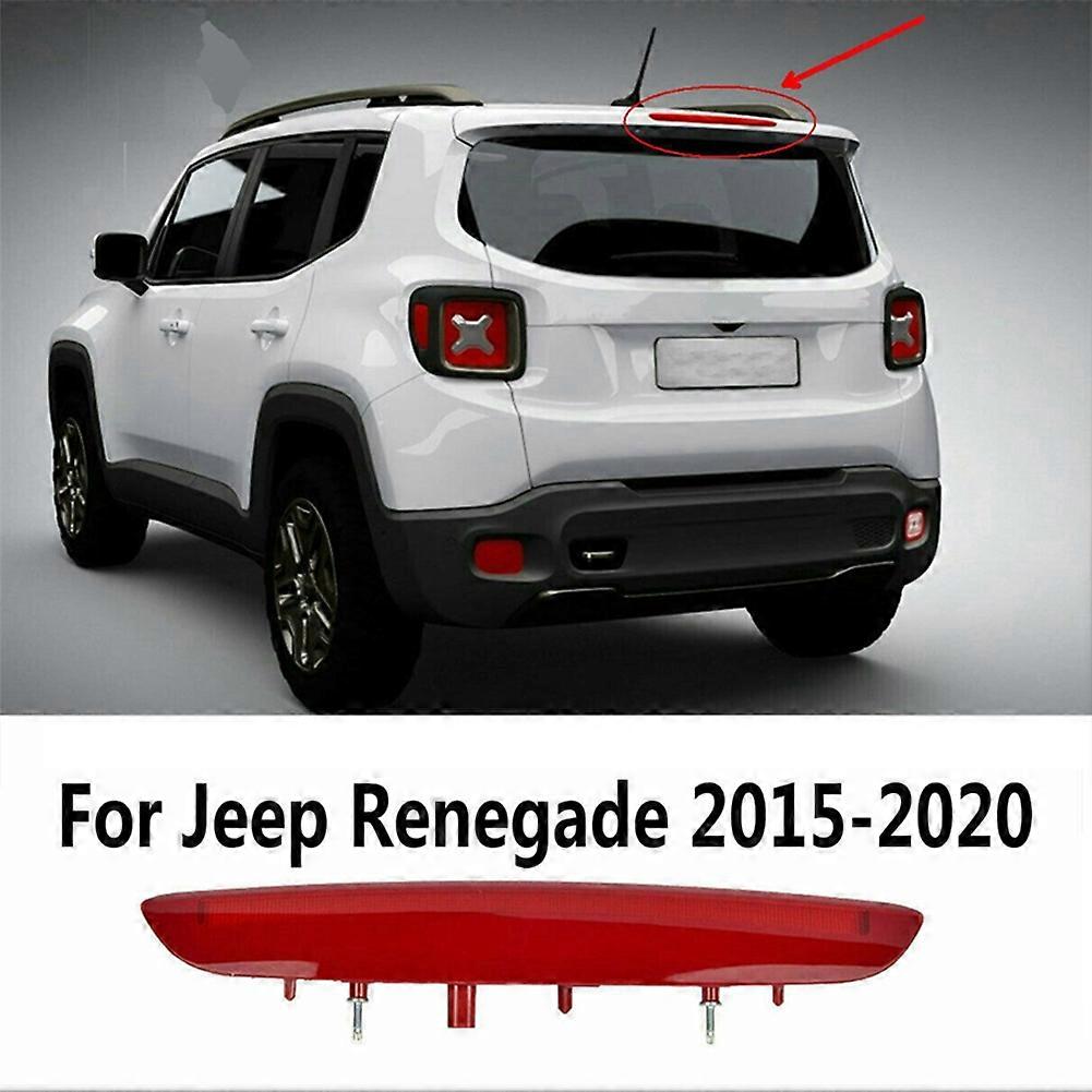 Autó magas rögzítésű féklámpa Nagy fényerő a Jeep Renegade 2015-2020 automatikus tartozékaihoz Autó hátsó féklámpa közvetlen cseréje