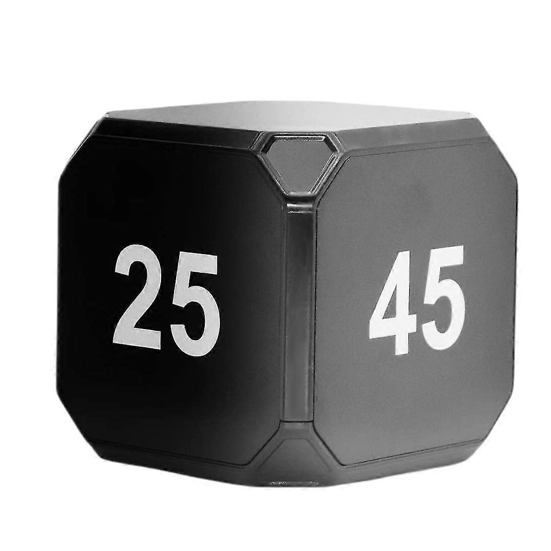 Cube-timer Kitchen Timer Gravity Sensor Flip Meditation Timer For Time Management And Countdown 5-1