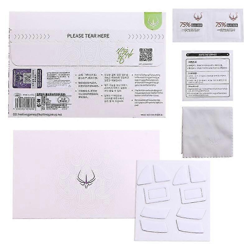 Hotline Games4.0 Round Curved Edges Mouse Skates For Razer Viper Ultimate Mice