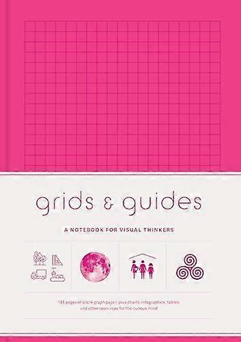 Grids Amp Guides Pink Notebook  blank book Book