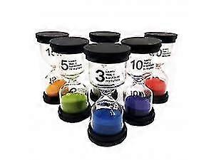 Sand Timer 6 Colors Hourglass Timer 1min / 3min / 5min / 10min / 15min / 30mi