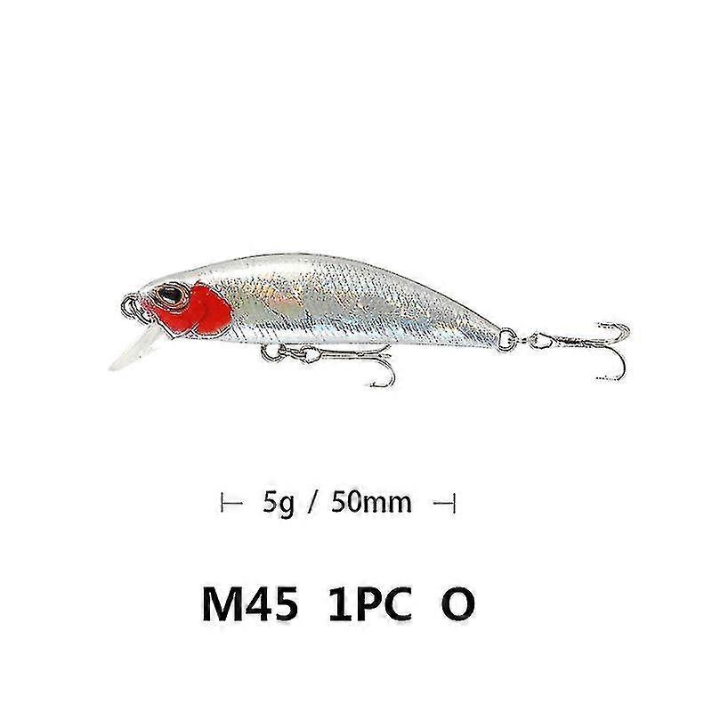 1pcs 50mm 5g sinkende Elritze Angeln Köder Swimbait Hart Künstlicher Köder Wobbler Bass Tackle Köder