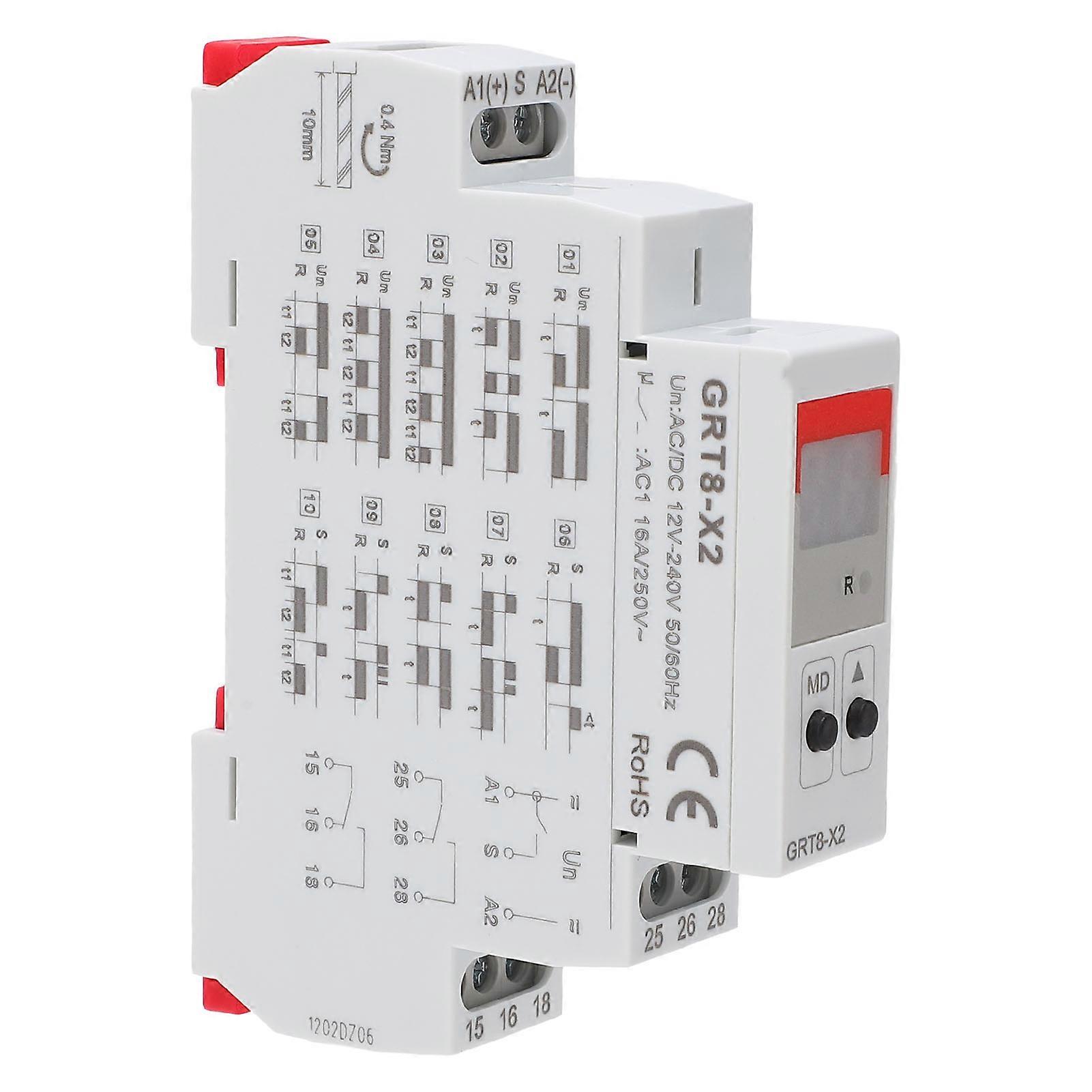 Time Relay Delay Timer Controller Adjustable Digital Display Control Switch AC DC 12V?240V