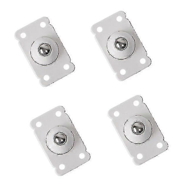 4pcs selbstklebende Universalräder Rollen 360 Grad drehbare Kugelscheibe Mini Lenkrollen Räder für