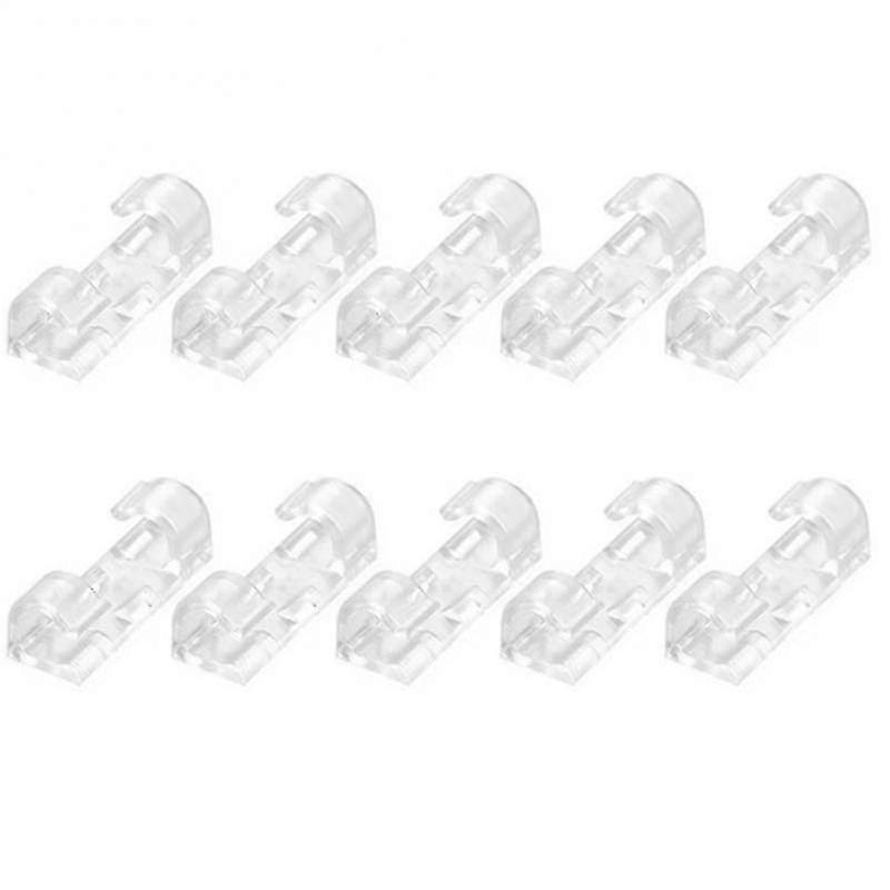 Self-adhesive Cable Clips - Cord Management Drop Wire Holder