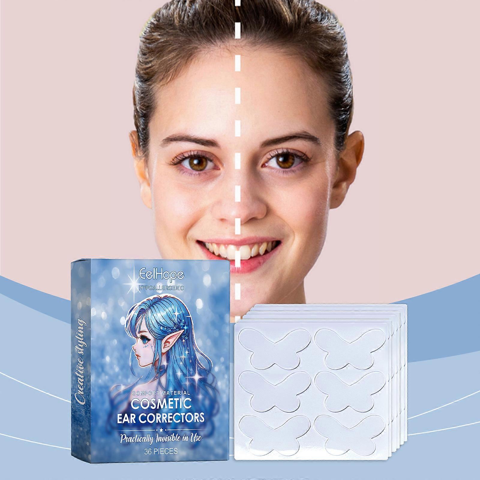 Butterfly ear patch, windward ear, photo taking, small face, invisible, breathable, comfortable and supportive ear patch