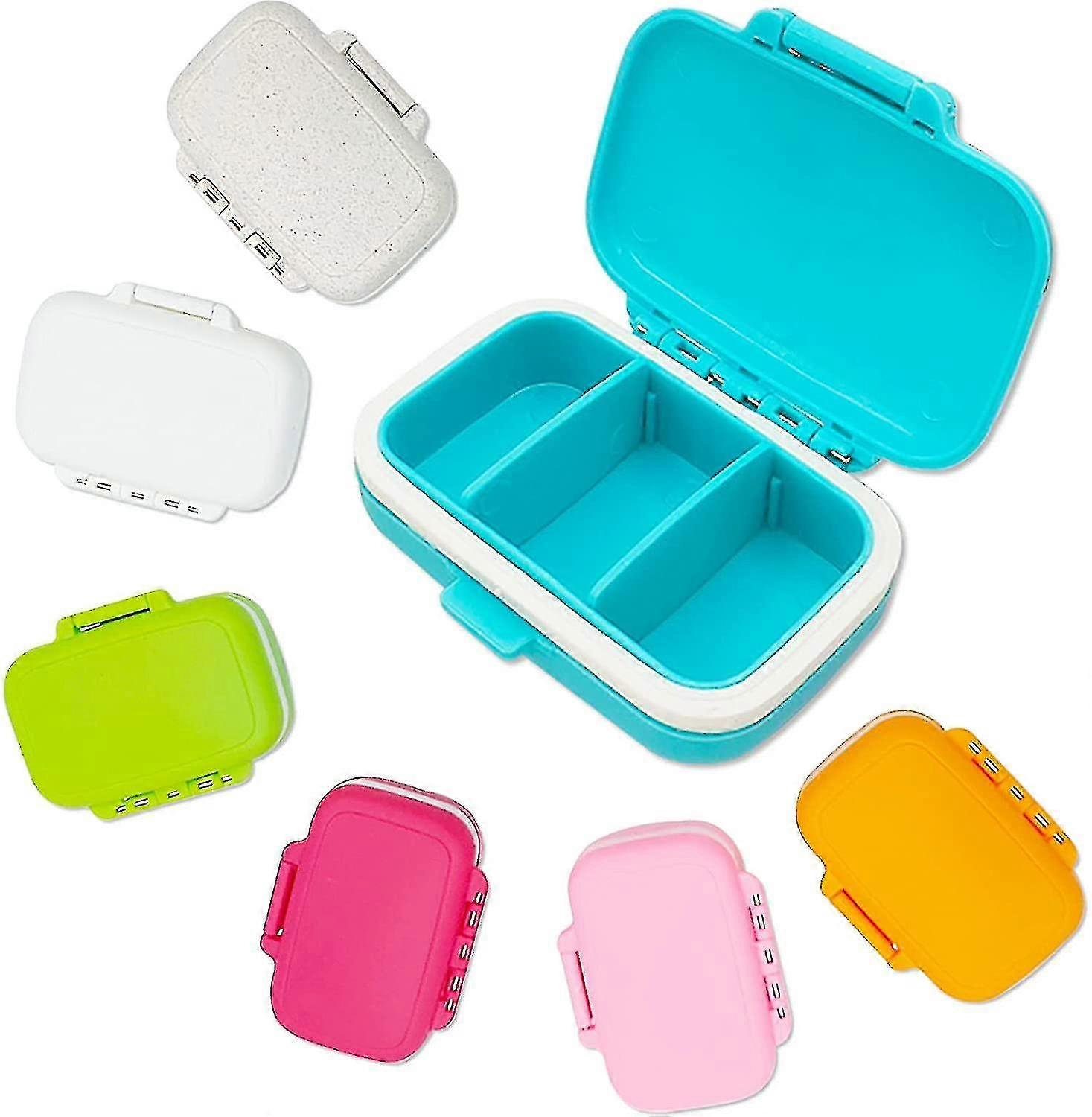 7 Pack S Pill Case 3 Removable Comments Travel Pill Box For