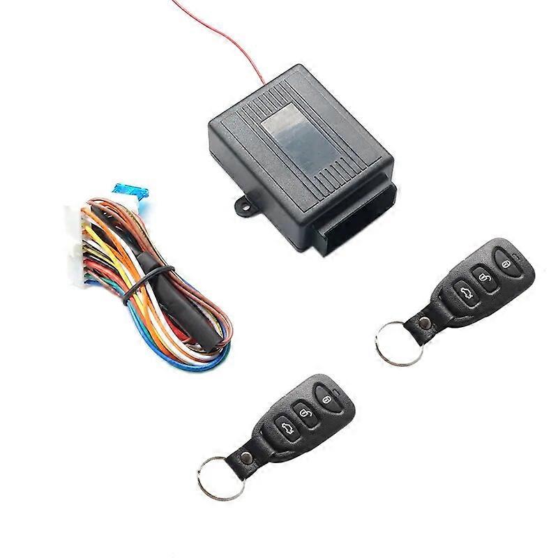 12V Car remote access system, remote unlocking and locking, remote boot opening, with automatic window closing.
