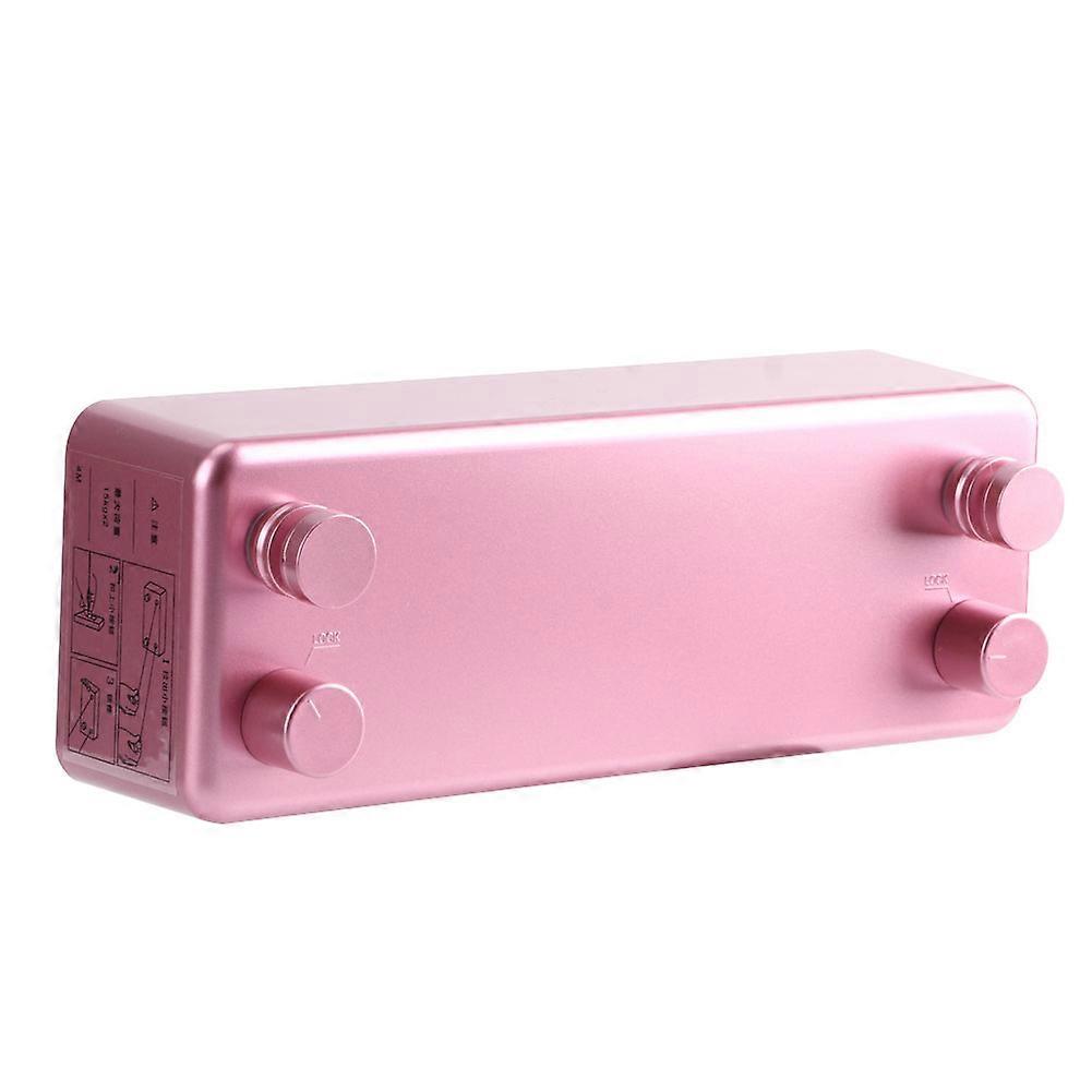 חבל מתלה כביסה טלסקופי למרפסת חדר אמבטיה ורוד