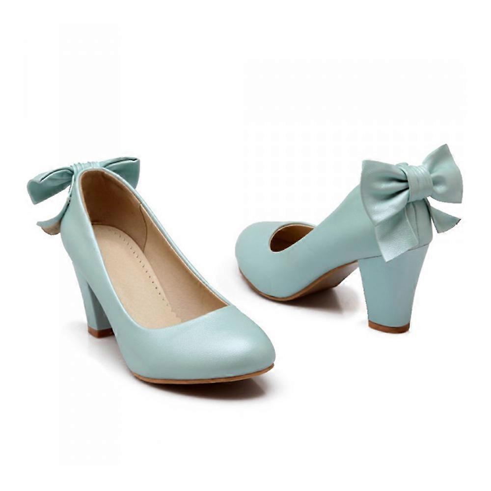 High Heel Low-Cut Bowknot Arbeitsschuhe Plus Size