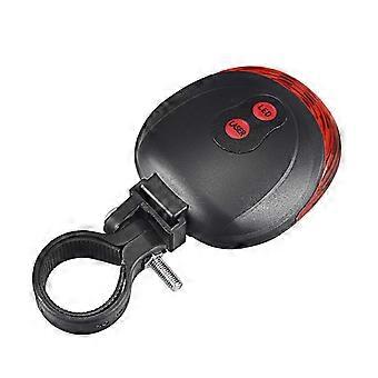 Laser Sykkel Baklys LED Mountain Night Riding Laser Bike Rear Light MTB Blinkende Sykkel Lamp Riding Varsellys