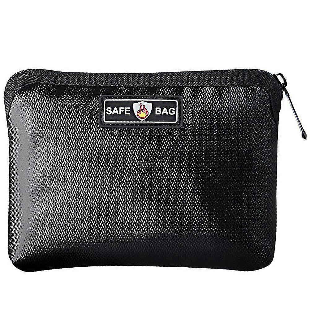 1pc Multipurpose File Pocket Battery Explosion Proof Bag Portable Storage Bag