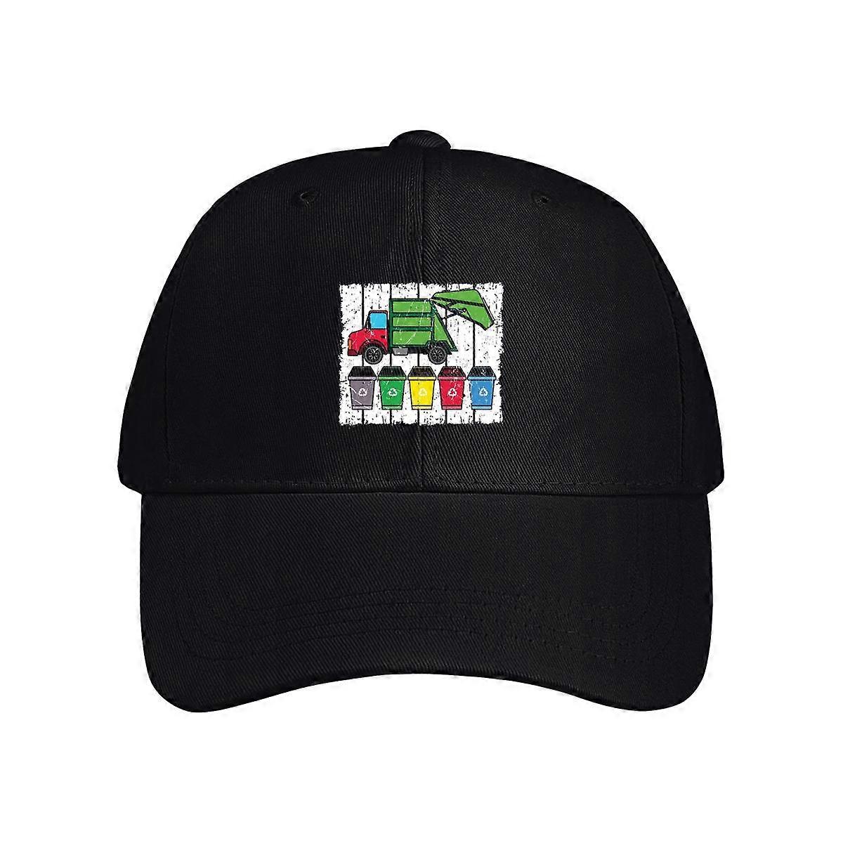 Trash Truck Trash Can Baseball Cap