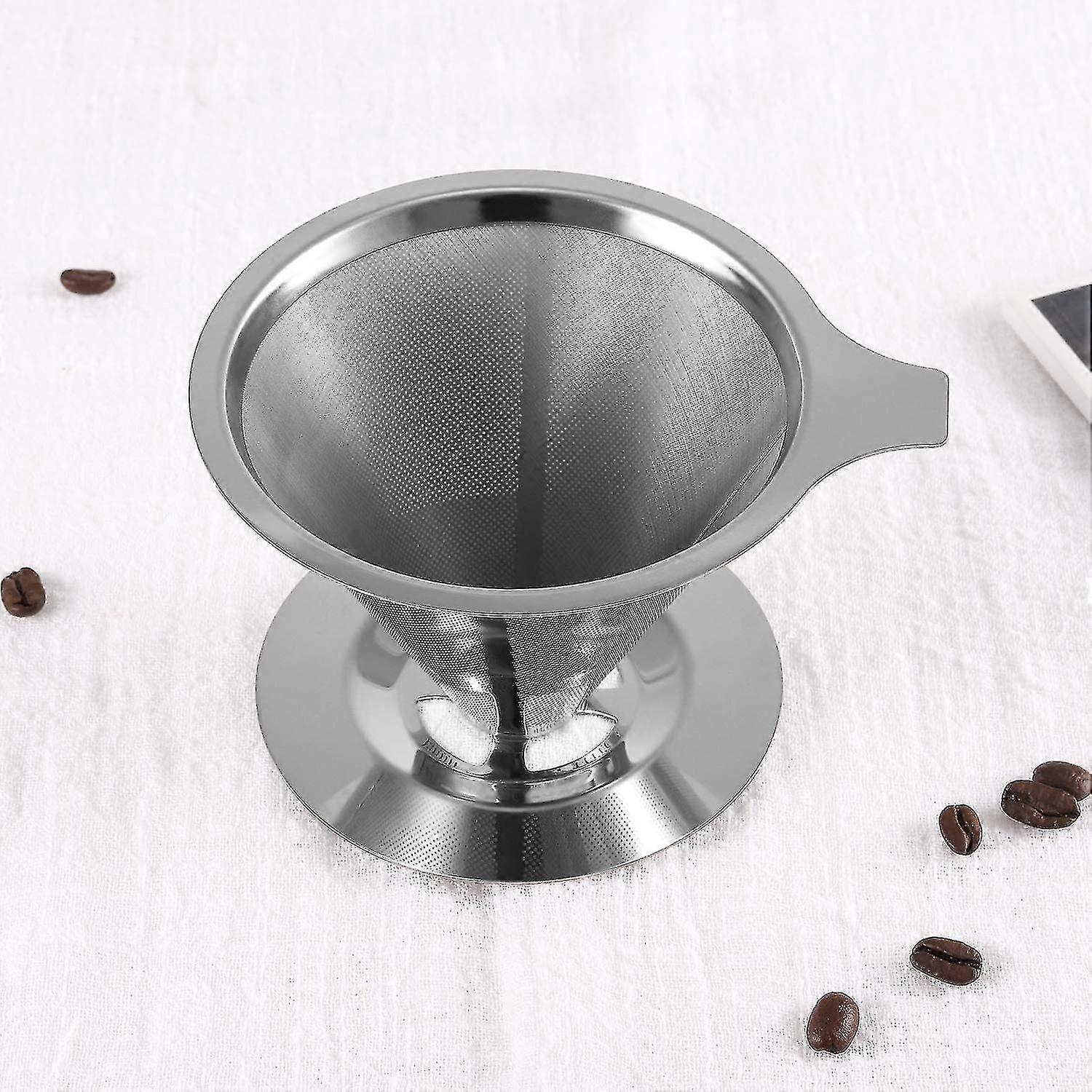 Paperless Reusable Stainless Steel Coffee Filter