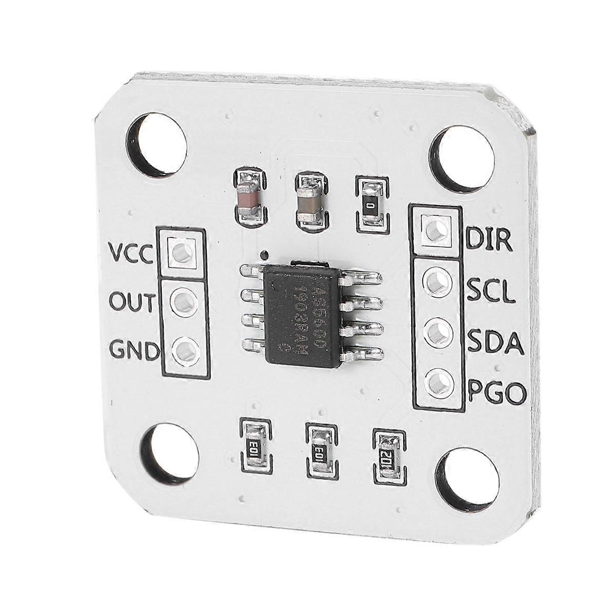 4Pcs AS5600 Magnetic Encoder Magnetic Induction Angle Measurement Sensor Module 12Bit High Precision