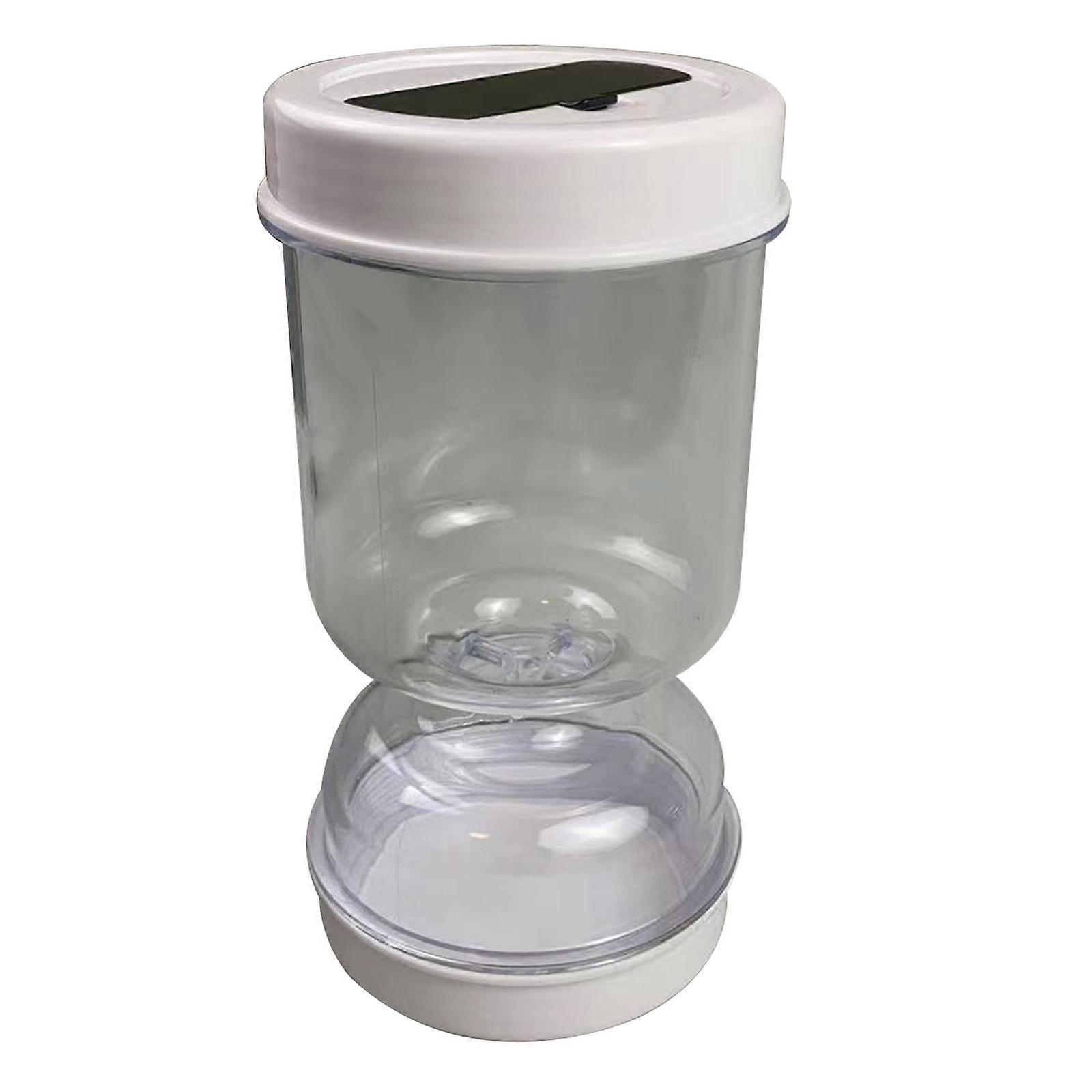 Pickle Jar with Strainer Flip, Upside Down Pickle Storage Container Leakproof Pickle Separator Jar