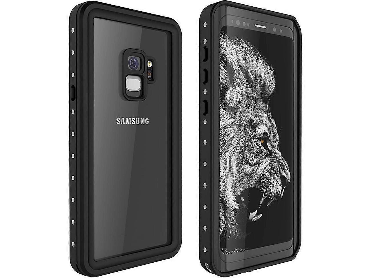 Galaxy S9 Waterproof Case, Waterproof Shockproof Dustproof Dirtproof Full Body Case Built in Screen Protector with Touch ID for Samsung Galaxy S9 5.8 