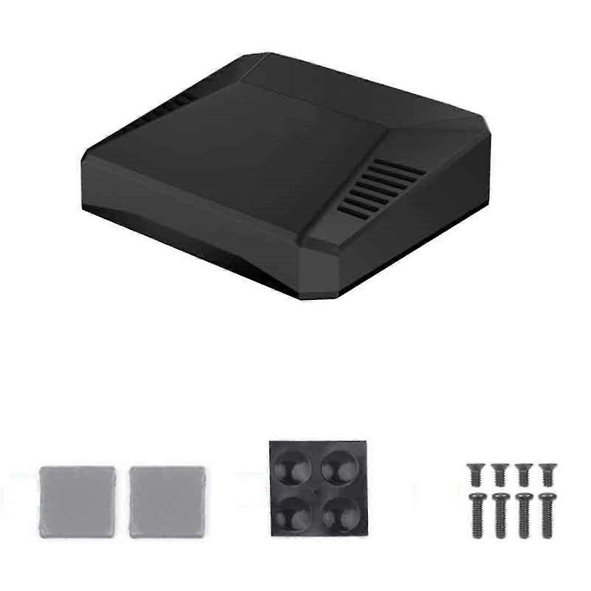 For 5 ONE V3 Case Aluminum Enclosure Built-in 30mm PWM Cooling Fan IR Receiver for RPi 5
