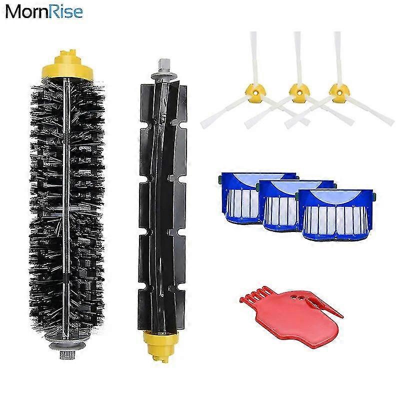 Excellent pour Irobot Roomba 675 650 690 600 Series Accessoires Pièces De Rechange Aspirateur Kit De Remplacement Brosse Latérale À Poils Filtre Hepa