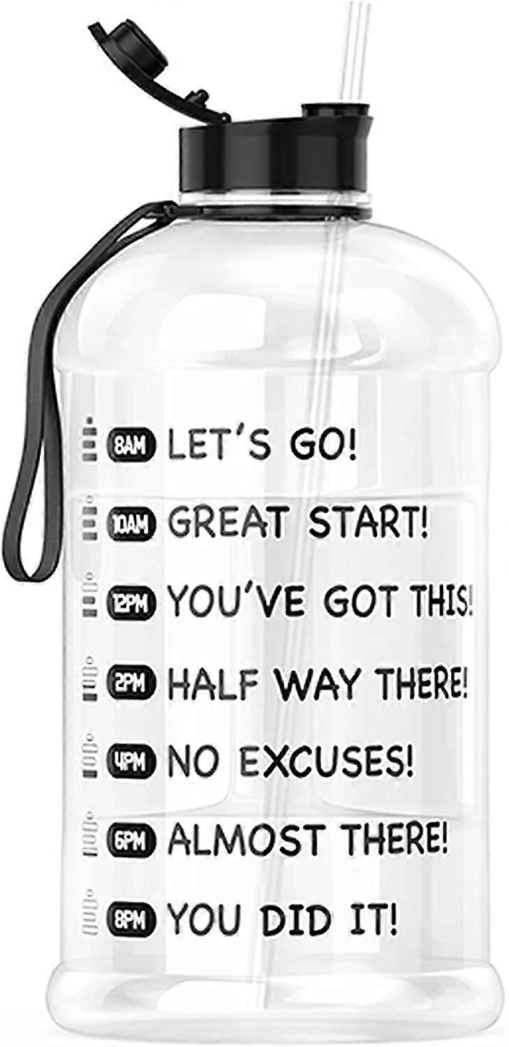 Tracker XL Jug - 2.2 Litre Water Bottle with Motivational Time Markings
