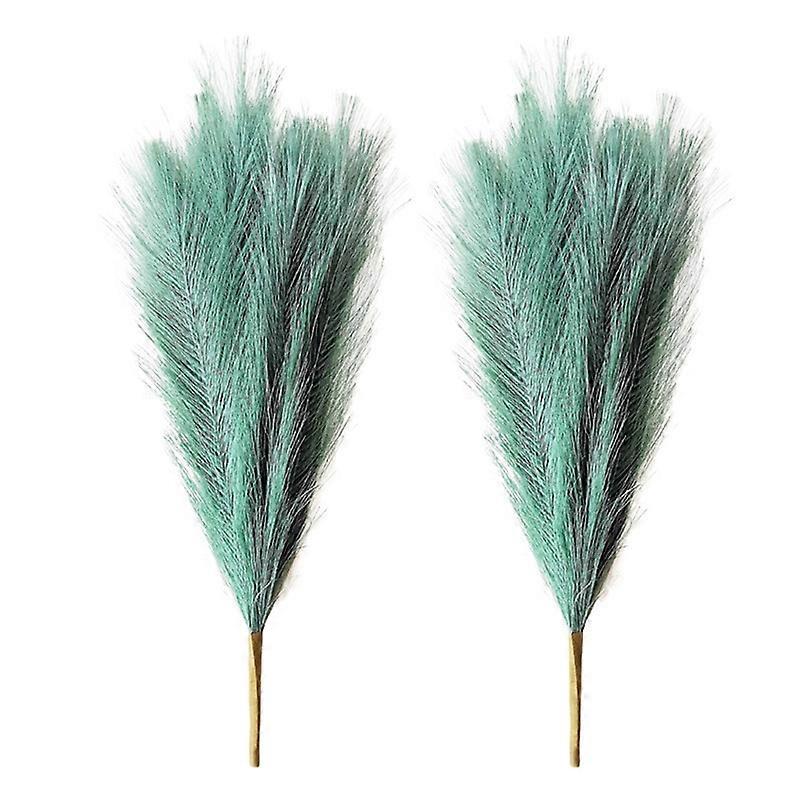 2Pcs Pretty Simulation Pampas Grass Lightweight Easy Care