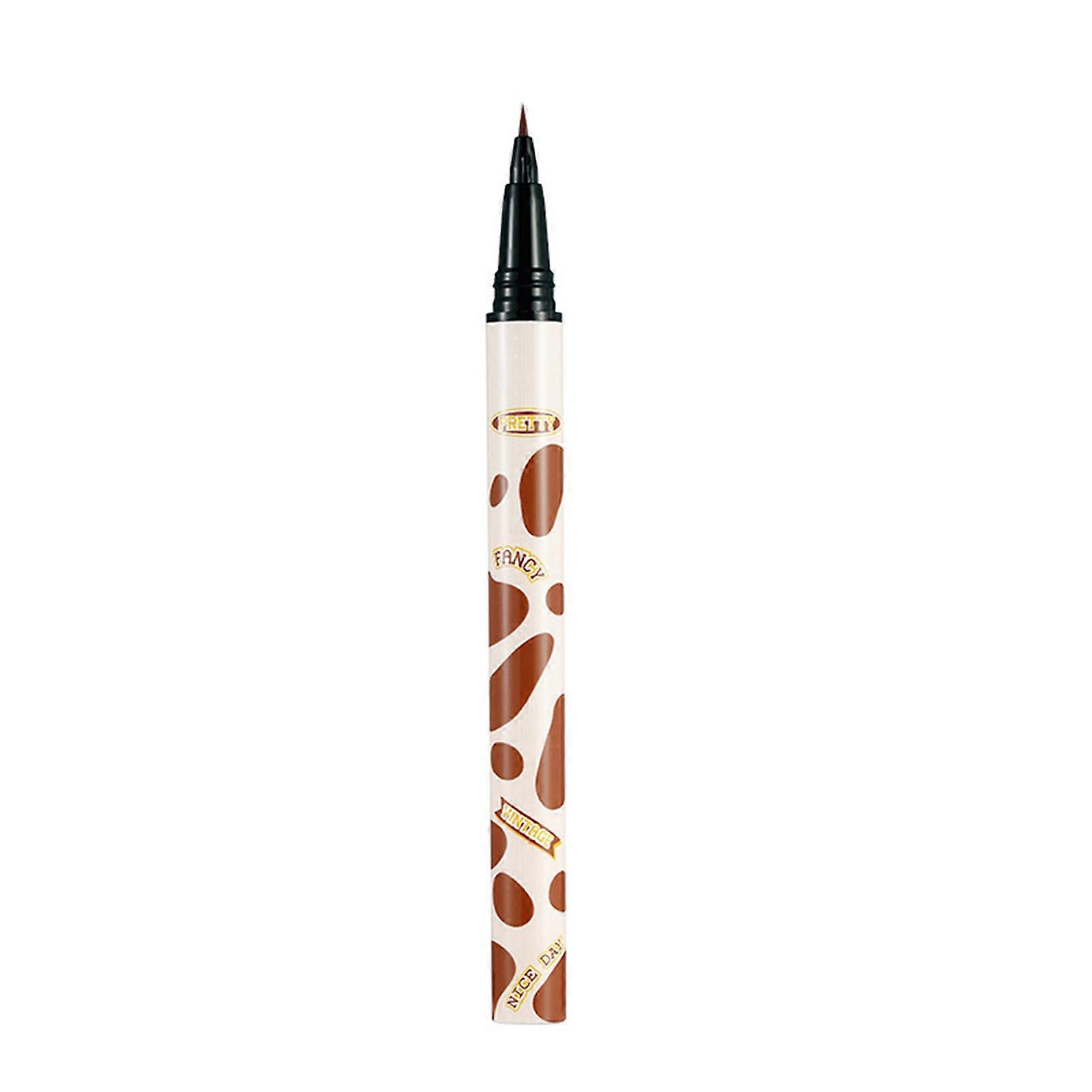 1.2ml Lying Silkworm Eyeliner Delicate Texture Professional Portable Eyeliner Remove Liquid Pen for Novice