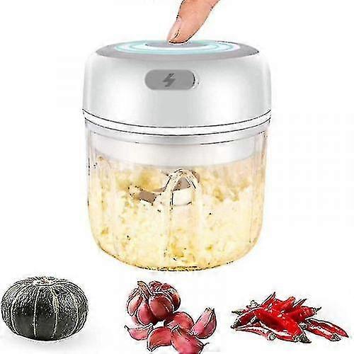 Mini Cordless Electric Garlic Grinder Kitchen Gadgets