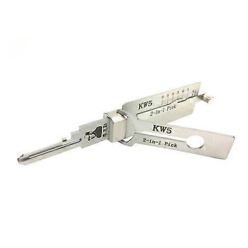 KW5 Lishi 6 PIN 2 in 1 Decoder Plug Reader Auto Hand Tools Kits for Kwikset