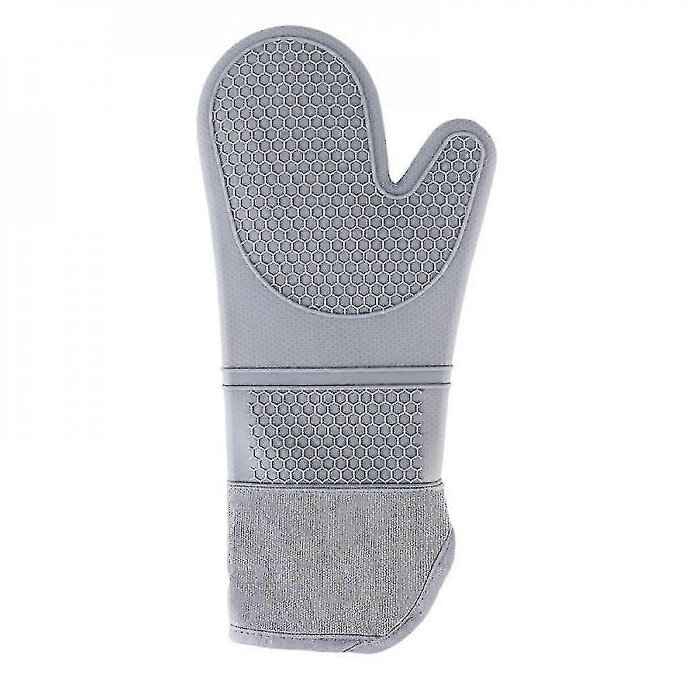 silicone microwave cooking oven mitts set baking thickened gloves