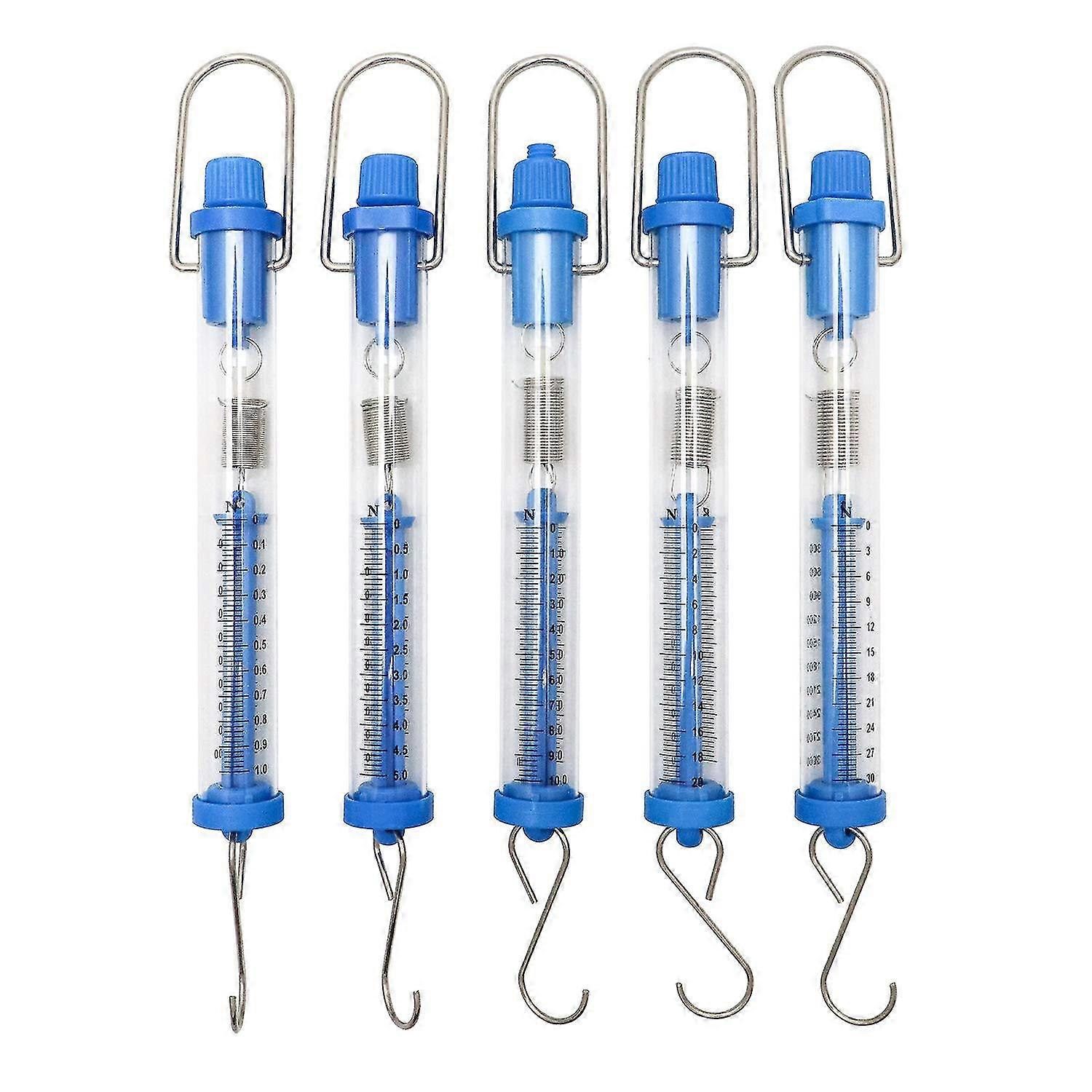 Set mit 5 Federwaagen