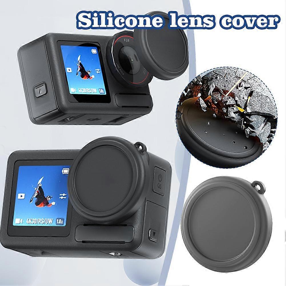 PRE DJI Action5 Pro Silikónový kryt objektívu Príslušenstvo