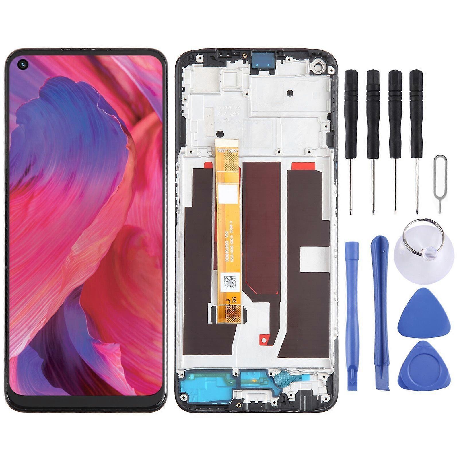 LCD + Touch Screen with Frame For OPPO A74 5G
