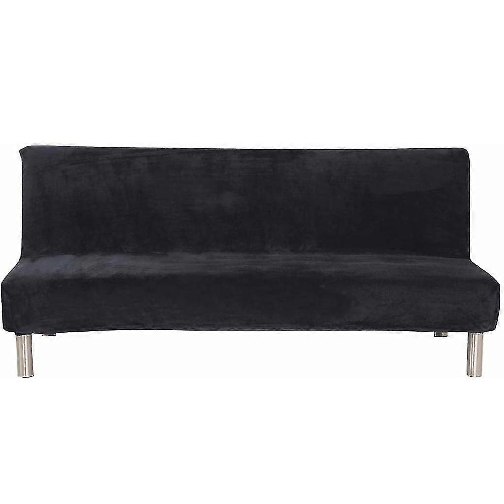 Armless Sofa Slipcover Stretch Sofa Bed Protective Film Elastic Spandex Modern Simple Folding Couch Sofa Sign