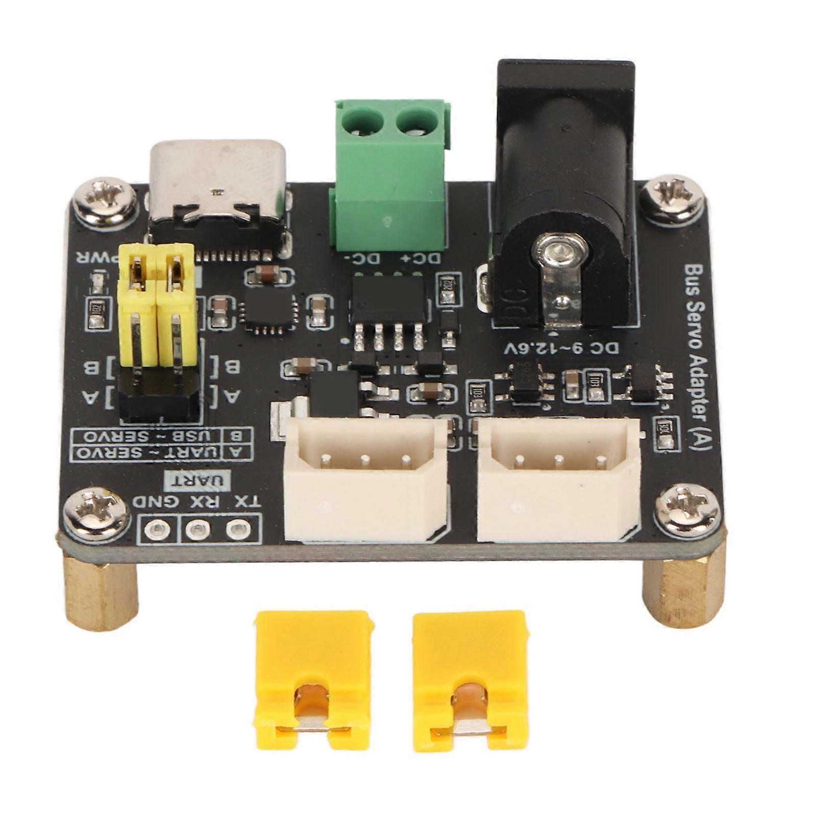 Bus Servo Driver Board 9 tot 12.6V Input UART 5.5x2.1mm DC Ruimtebesparende Bus Servo Adapter voor ST SC-serie
