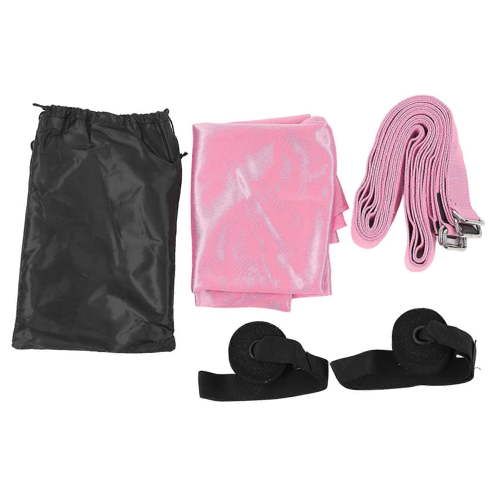 יוגה רצועת מתיחה רגל מותניים גב מתיחה מתכווננת גב אימון כיפוף יוגה להקת כושרורוד